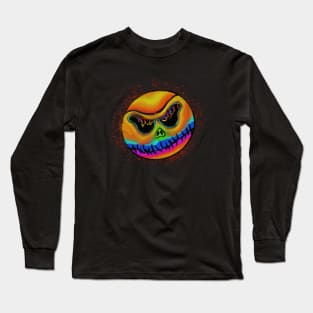 Angry Ball Face Long Sleeve T-Shirt